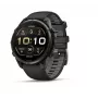 Garmin Fenix 9 Pro – 47mm Carbon Gray DLC Titanium con cinturino in silicone Black/Pebble Grey