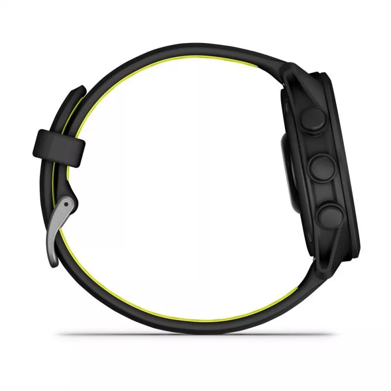 Garmin FORERUNNER 170 nero con cinturino nero/giallo ambra