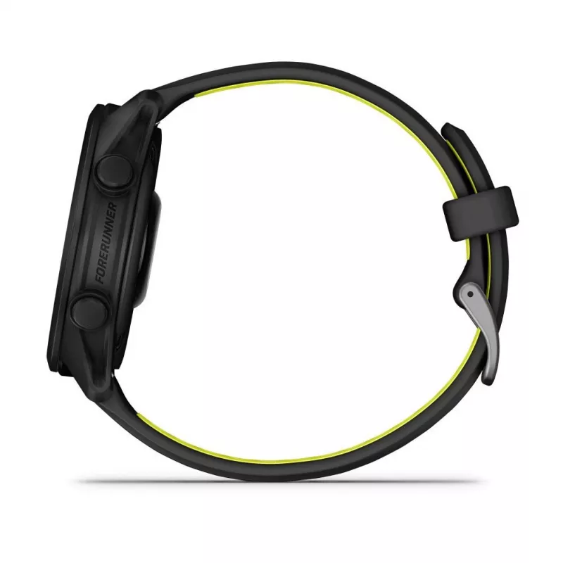 Garmin FORERUNNER 170 nero con cinturino nero/giallo ambra