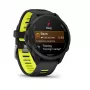 Garmin FORERUNNER 170 nero con cinturino nero/giallo ambra