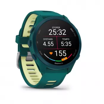 Garmin Forerunner 170 Music, verde acqua con cinturino verde acqua/citron