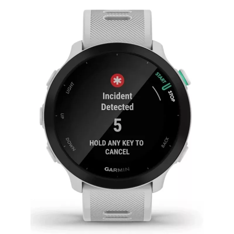Garmin Forerunner 55 Smartwatch GPS 42 mm bianco