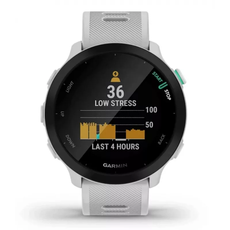 Garmin Forerunner 55 Smartwatch GPS 42 mm bianco