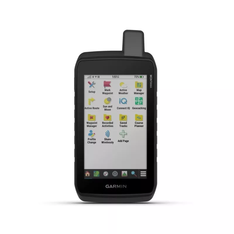 Garmin Montana 710 dispositivo GPS touchscreen robusto