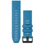 Garmin quatix 7X cinturino in silicone QuickFit 26mm Cirrus Blue