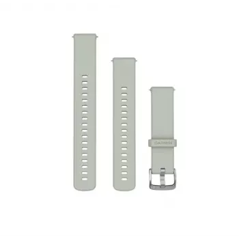 Cinturino in silicone Garmin Quick Release 18mm grigio salvia