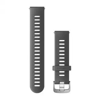 Garmin cinturino in silicone Quick Release 20mm - grigio (010-11251-9S) per Venu, Forerunner 245/55/645