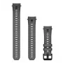 Cinturino in silicone Garmin QuickFit 20 mm antracite per Instinct E 40 mm e modelli compatibili
