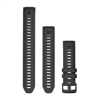 Garmin QuickFit 20 cinturino in silicone per Instinct 2S, grafite