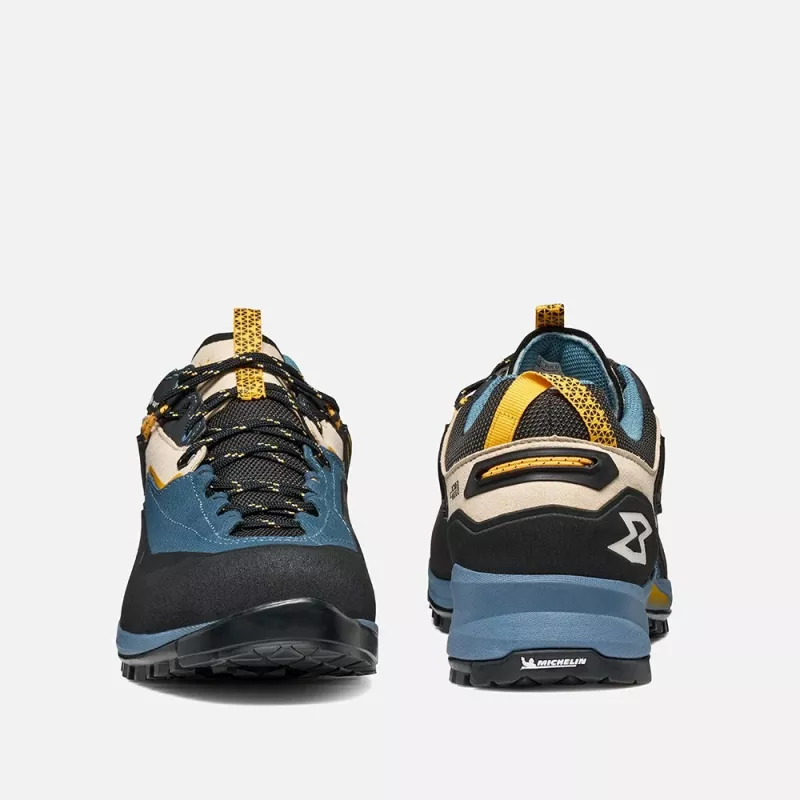 Garmont Akron GTX scarpe da avvicinamento Fin Blue Citrus Orange EU 42,5