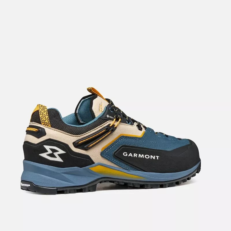 Garmont Akron GTX scarpe da approach uomo Fin Blue/Citrus Orange taglia 44.5