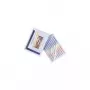 GBC HiClear copertine rilegatura A4, PVC, 240 micron, supertrasparente, lucido, confezione da 100, trasparente CE012480
