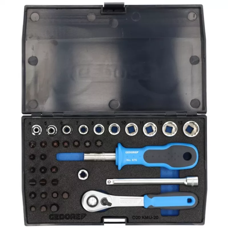 GEDORE Set di chiavi a bussola 1/4