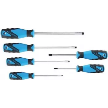 GEDORE Officina Set di 6 cacciaviti a taglio e Phillips Pozidriv 1482300