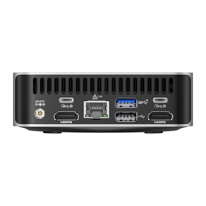 GEEKOM A8 Mini PC, AMD Ryzen 7 8745HS, 16GB DDR5, 1TB SSD PCIe Gen4, Windows 11 Pro, nero