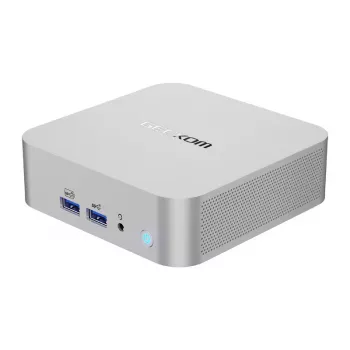 GEEKOM A8 Mini PC, AMD Ryzen 7 8745HS, 16GB DDR5, 1TB SSD PCIe Gen4, Windows 11 Pro, nero