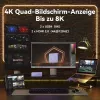 GEEKOM AX8 MAX mini PC, Intel Core i7-12650H, 16GB DDR5, 512GB SSD, Windows 11 Pro, argento