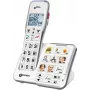 Geemarc AmpliDECT 595 Telefono cordless per anziani con foto, segreteria telefonica, tasti foto, display retroilluminato, Bianco