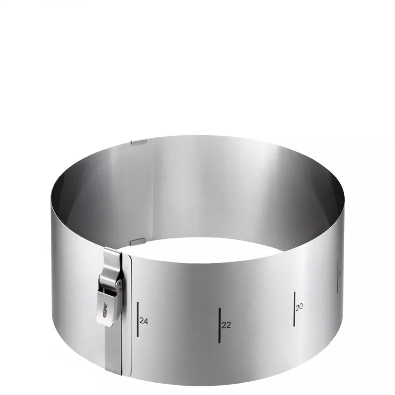 GEFU Anello per torte TONDO CLIP 10 cm