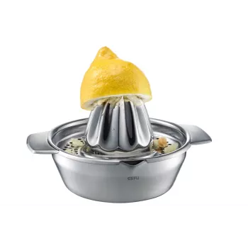 GEFU Spremiagrumi LEMON spremiagrumi elettrico 100 W acciaio inox spazzolato