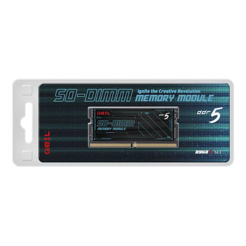 GeIL Pristine 16GB DDR5 4800MHz SO-DIMM memoria notebook