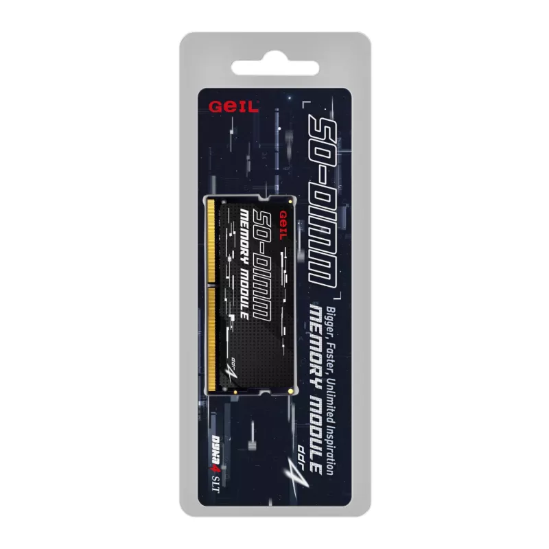 GeIL Pristine Memoria RAM per notebook 8GB DDR4 3200MHz SODIMM, PC4-25600, CL22, 1,2V