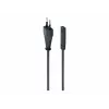 GEMBIRD Cablexpert PC-184-VDE cavo di alimentazione, C7, certificato VDE, nero, 1,8 m