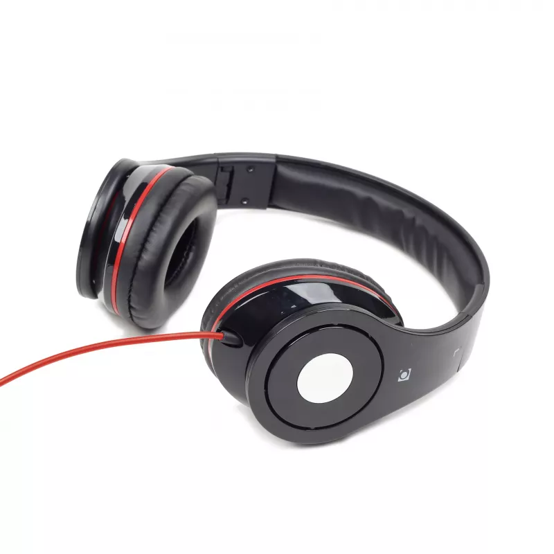 Gembird Detroit Headset over-ear con filo e microfono ad archetto, nero