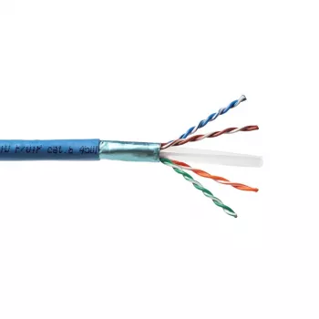 GEMBIRD cavo di rete FTP (F/UTP) Cat.6 450MHz, conduttori 4x2x23AWG, PVC