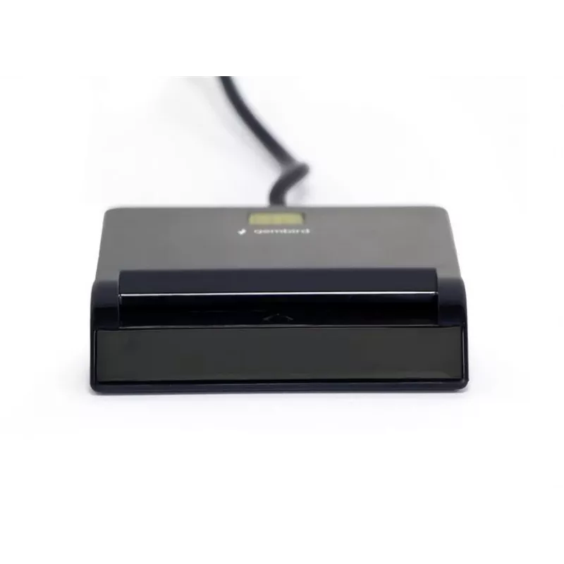 Gembird FD2-SCR Lettore universale di smart card USB, nero