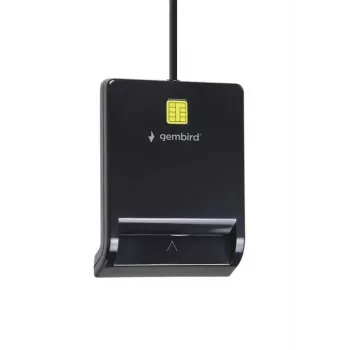 Gembird FD2-SCR Lettore universale di smart card USB, nero