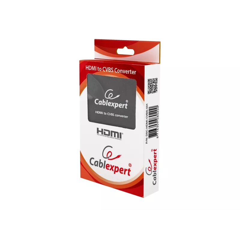 Gembird Convertitore HDMI a CVBS + audio stereo