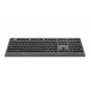 Gembird KB-MCH-06-CYRL tastiera multimediale filare sottile con adattatore Type-C, layout cirillico, nero