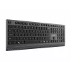 Gembird KB-MCH-06 tastiera multimediale slim con filo con adattatore Type-C, layout US, nero