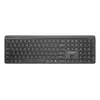 Gembird KB-WPS-03 Dual-Mode Pro-Business Slim Tastiera wireless, 2.4G + Bluetooth, layout US, nera