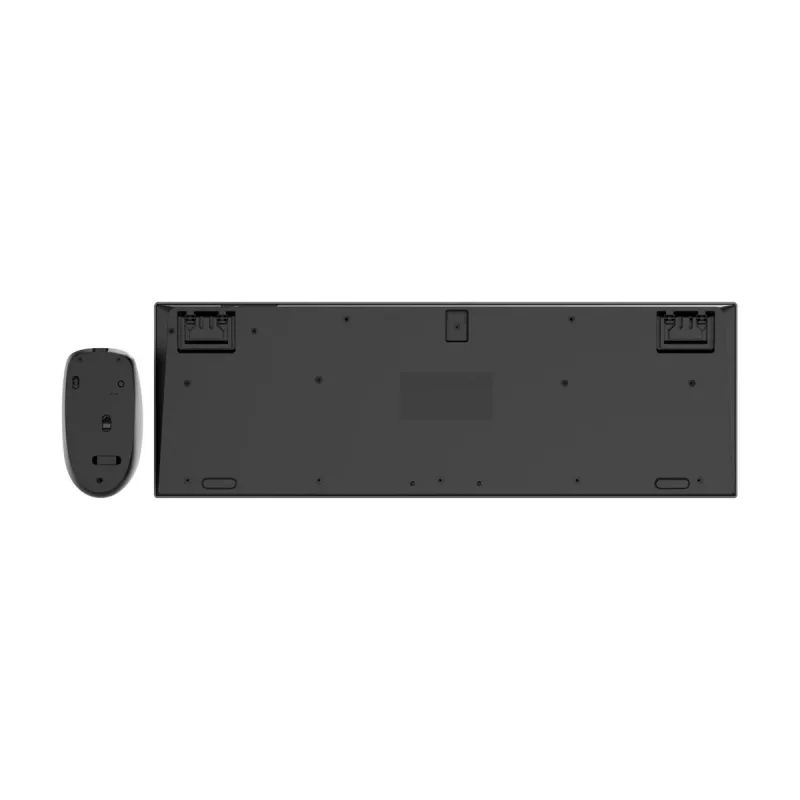 Gembird KBS-WPS-02 set desktop wireless slim dual-mode, 2.4GHz + Bluetooth, layout US (tastiera e mouse)