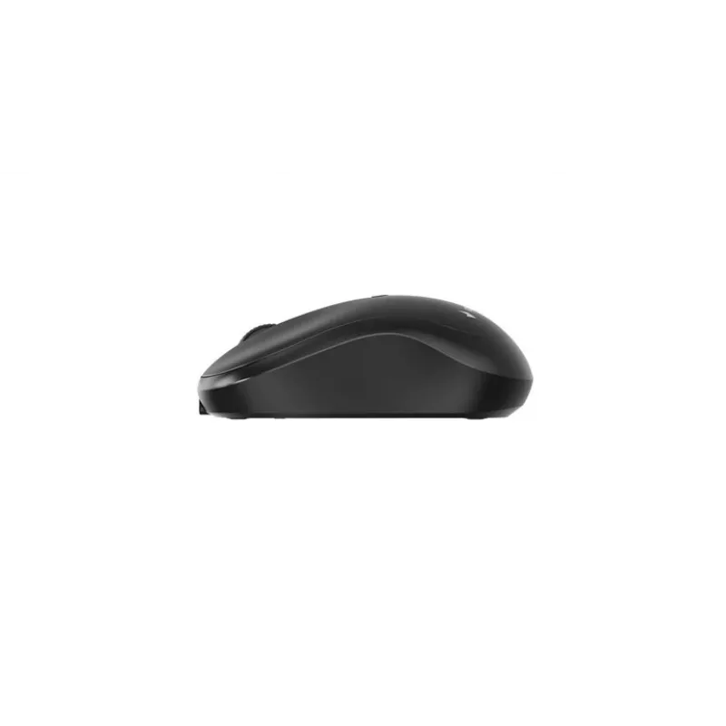 Gembird MUSW2-4B-01 Mouse wireless dual-mode (2,4 GHz + Bluetooth 5.0) con sensore ottico 1600 DPI, 4 tasti, ambidestro, nero