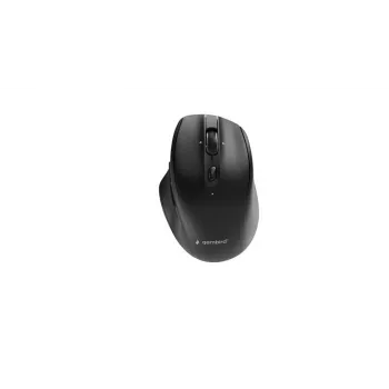 Gembird MUSW2-6B-02 mouse wireless dual-mode (2.4G + BT), 2400 DPI, 6 tasti, nero