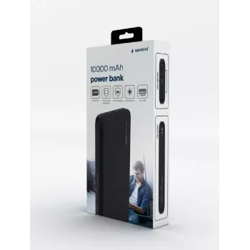 Gembird PB10-01 powerbank 10000 mAh nero