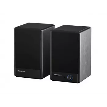 Genesis Arsen 402BT NGS-2415 diffusori da scrivania, 2.0, 60 W, Bluetooth 5.3, nero