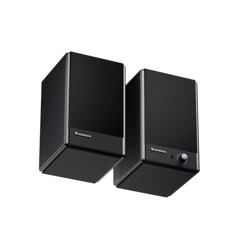 Genesis Arsen 402BT NGS-2415 diffusori da scrivania, 2.0, 60 W, Bluetooth 5.3, nero