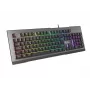GENESIS Rhod 500 tastiera gaming RGB - membrana, QWERTY spagnolo, nero/grigio