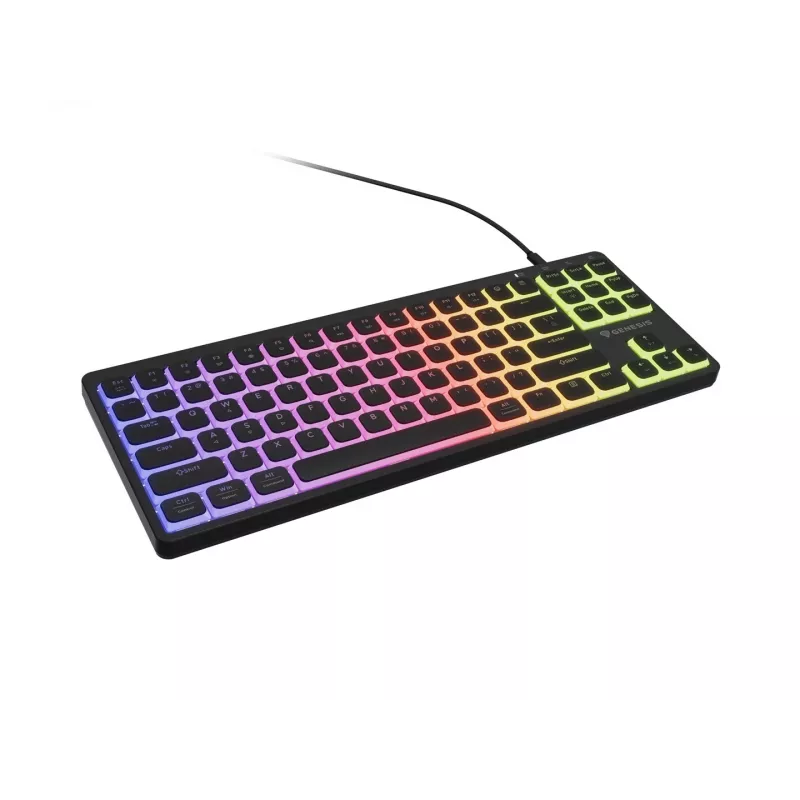 GENESIS Thor 430 TKL tastiera meccanica da gaming illuminazione RGB layout US nero
