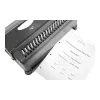 Genie CB 850 macchina comb-binding manuale, 350 fogli, nero