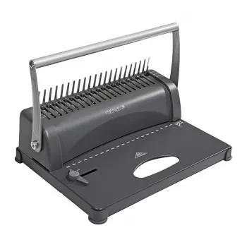 Genie CB 850 macchina comb-binding manuale, 350 fogli, nero