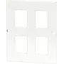 GETFORT patch panel 12 porte Cat.5e UTP 10 pollici, RJ45, 1U, nero