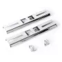 GETFORT 25777 staffa per montaggio su palo per armadi ermetici da 10 pollici, acciaio zincato, diametro palo 40-100 mm