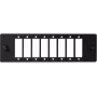 GETFORT 38863 modulo adattatore in fibra ottica SC duplex per patch panel, 6 porte, 12 fibre, nero
