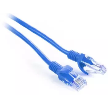 GETFORT Cavo patch Cat.5e UTP 0,25 m blu RJ45 cavo di rete Ethernet
