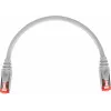 GETFORT cavo patch Cat.6A S/FTP LSOH 0,25 m grigio